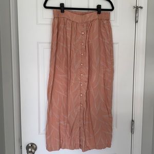 PrAna Swift Lake Midi Skirt Size Medium